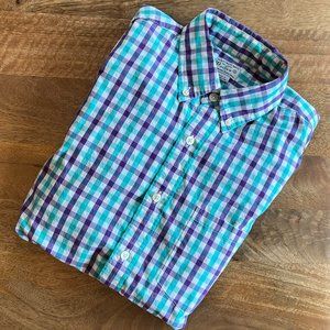 J. Crew - Lightweight Gingham Long Sleeve Button Down - Small
